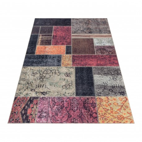 Fiesta Vaskbart tæppe Patchwork - Multi