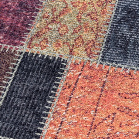 Fiesta Vaskbart tæppe Patchwork - Multi