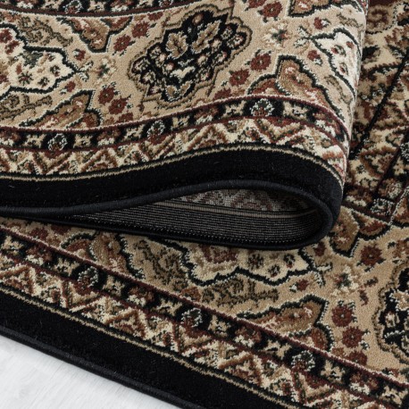 Kashmir Orientalsk tæppe Orientalisk - Sort