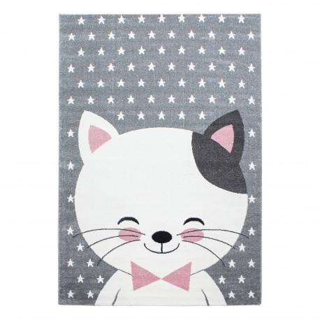 Kids Børnetæppe Kat - Pink