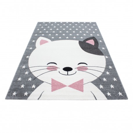 Kids Børnetæppe Kat - Pink