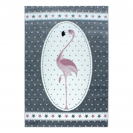 Kids Børnetæppe Flamingo Design - Pink