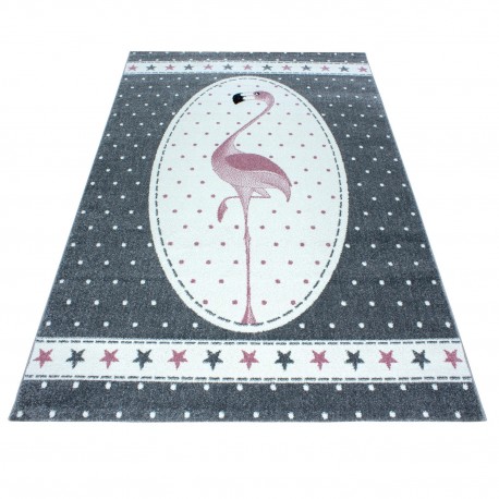 Kids Børnetæppe Flamingo Design - Pink