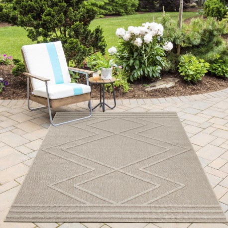 Patara Udendørs Tæppeløber Boho - Beige
