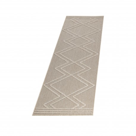 Patara Udendørs Tæppeløber Boho - Beige