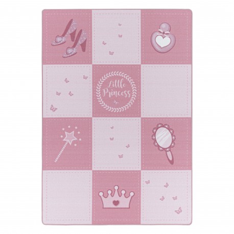 Play Børnetæppe Prinsesse - Pink