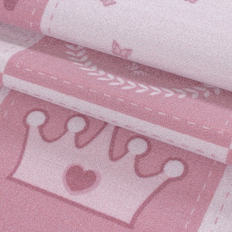 Play Børnetæppe Prinsesse - Pink
