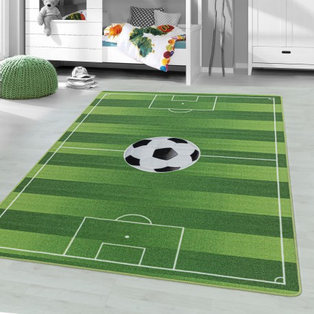 Play Børnetæppe Fodboldstadion - Grøn