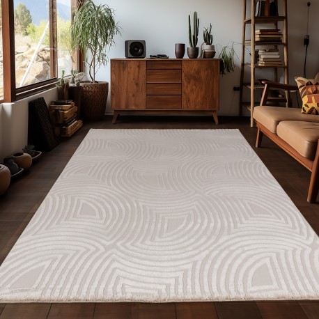 Sahara Indendørs Tæppeløber 3D - Beige