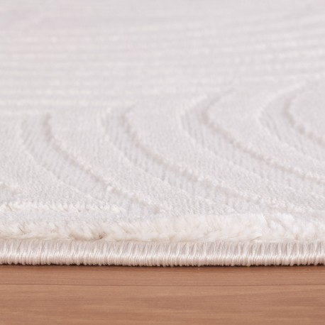 Sahara Indendørs Tæppeløber 3D - Creme