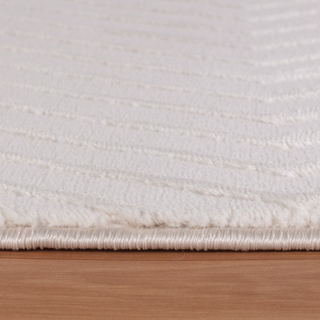 Sahara Indendørs Tæppeløber 3D - Creme