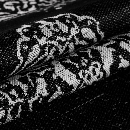 Sunny Udendørs Tæppeløber Vintage - Sort