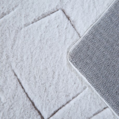 Vision Kortluvet Tæppeløber Skandinavisk - Beige