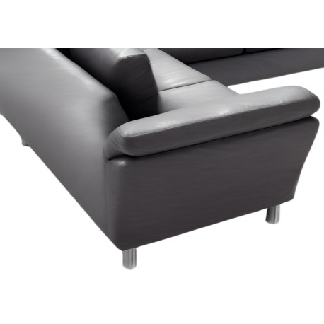 Roskilde læderhjørnesofa