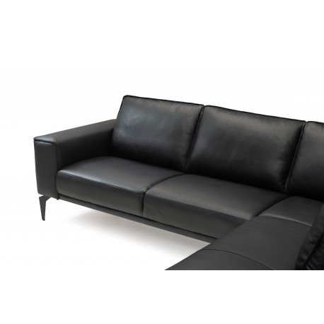 Ishøj læder Hjørnesofa Højrevendt