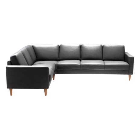 Hvidovre LæderHjørnesofa