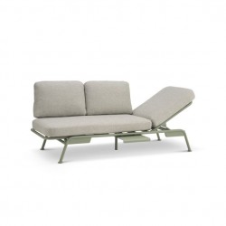 Santorini sofa / solseng / daybed Grøn