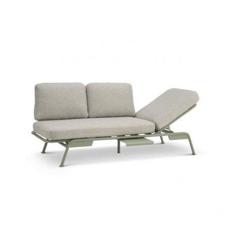 Santorini sofa / solseng / daybed Grøn