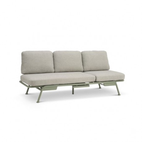 Santorini sofa / solseng / daybed Grøn