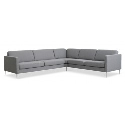 Ask hjørnesofa 300x269 cm lysegrå