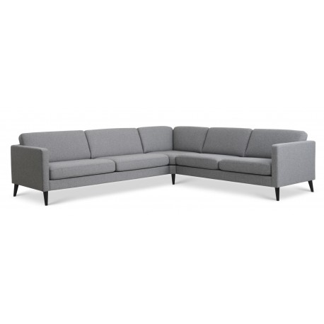 Ask hjørnesofa 300x269 cm lysegrå