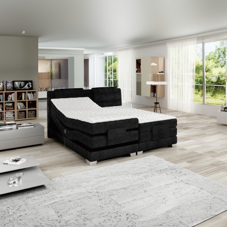 NORDICA ELEVATIONSSENG SORT 180x200 cm