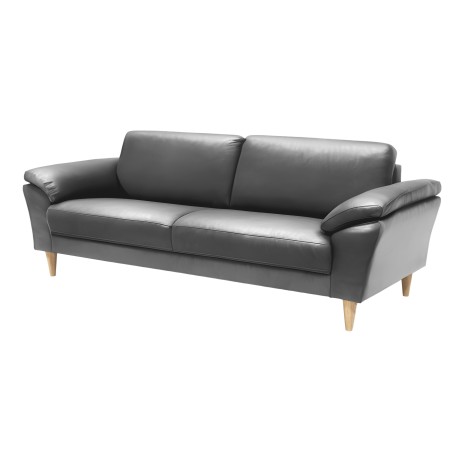 Kolding 3 pers lædersofa