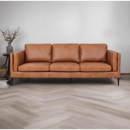 Valencia 3 pers. sofa læder Cognac