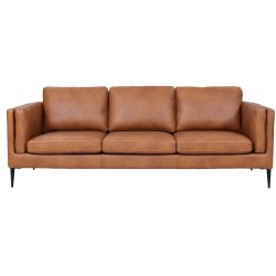 Valencia 3 pers. sofa læder Cognac