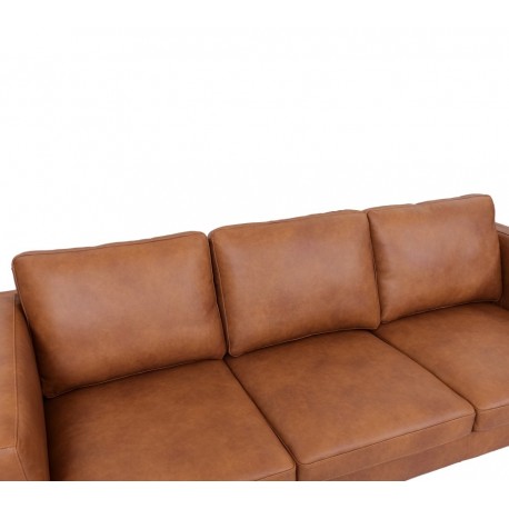 Valencia 3 pers. sofa læder Cognac