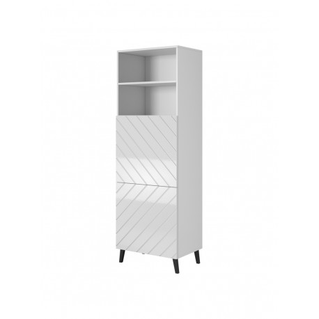 CABINET 60 ABETO mat Hvid/ blank Hvid