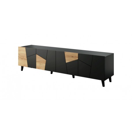 ETNA TV bord Sort/Sort/craft eg