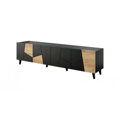 ETNA TV bord Sort/Sort/craft eg