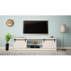 GRANERO TV bord Hvid/Hvid
