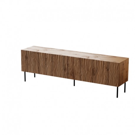 JUNGLE TV bord wotan eg mat/Sort mat