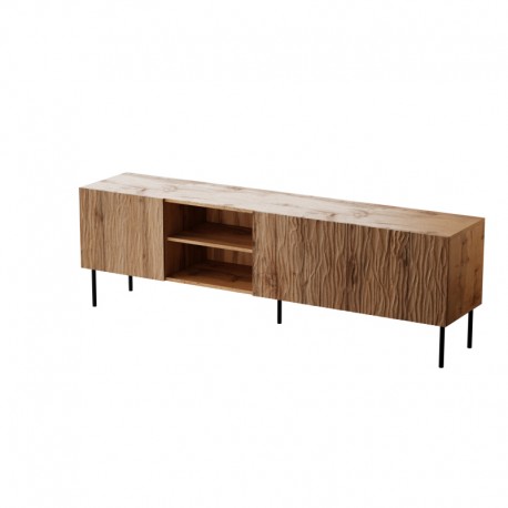 JUNGLE TV bord wotan eg mat/Sort mat