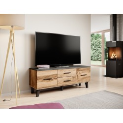 TV bord LOTTA 140 2D2S wotan eg/Sort
