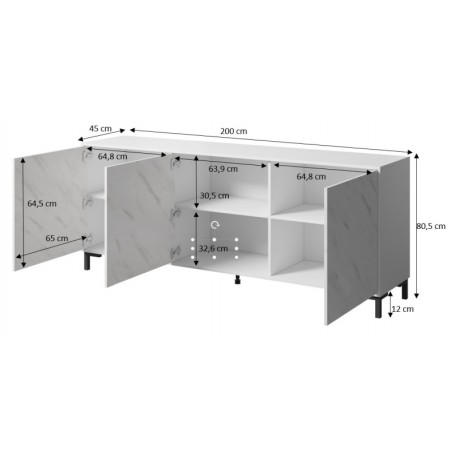 MARMO KOM 200/3D
