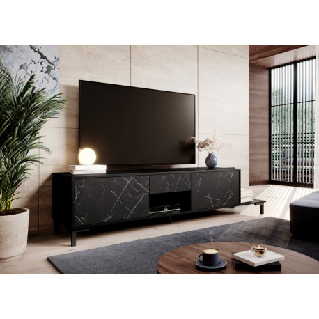 MARMO TV bord RTV 2D1S1K Sort