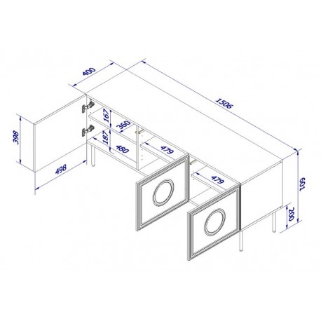 PALAZZO TV Stander 150 (3D)