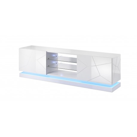 TV bord QIU 200 Hvid