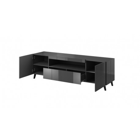 TV bord REJA grafisk glans/grafisk glans