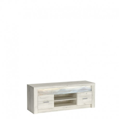 INDIANAPOLIS TV bord I9 kraft Hvid