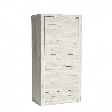 INDIANAPOLIS Garderobe I1 Kraft Hvid
