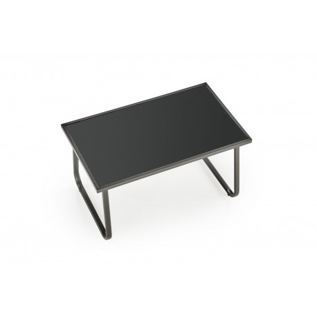 CONOR havesæt sofa + 2 stole + sofabord - mørkegrå og lysegrå