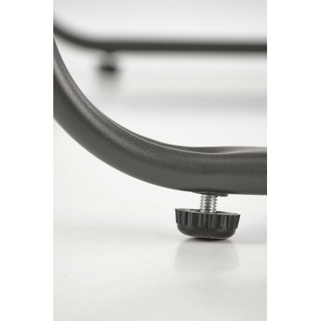 CONOR havesæt sofa + 2 stole + sofabord - mørkegrå og lysegrå