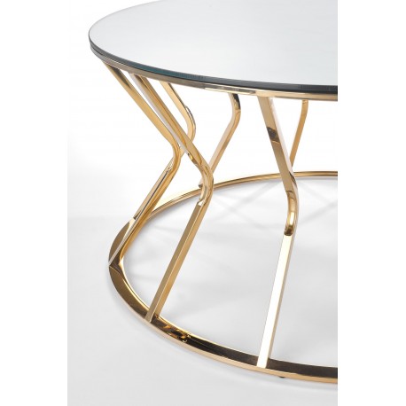 AFINA, sofabord, spejl / guld