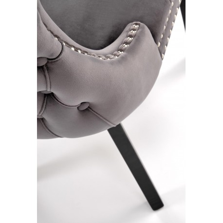 ALDA Spisebordsstol Grå