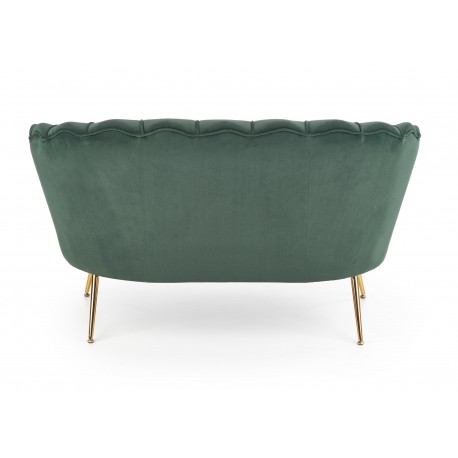 AMORINITO 2 pers. sofa - Mørkegrøn velour