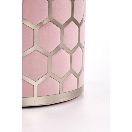 AQUA puf - Rosa, sølv